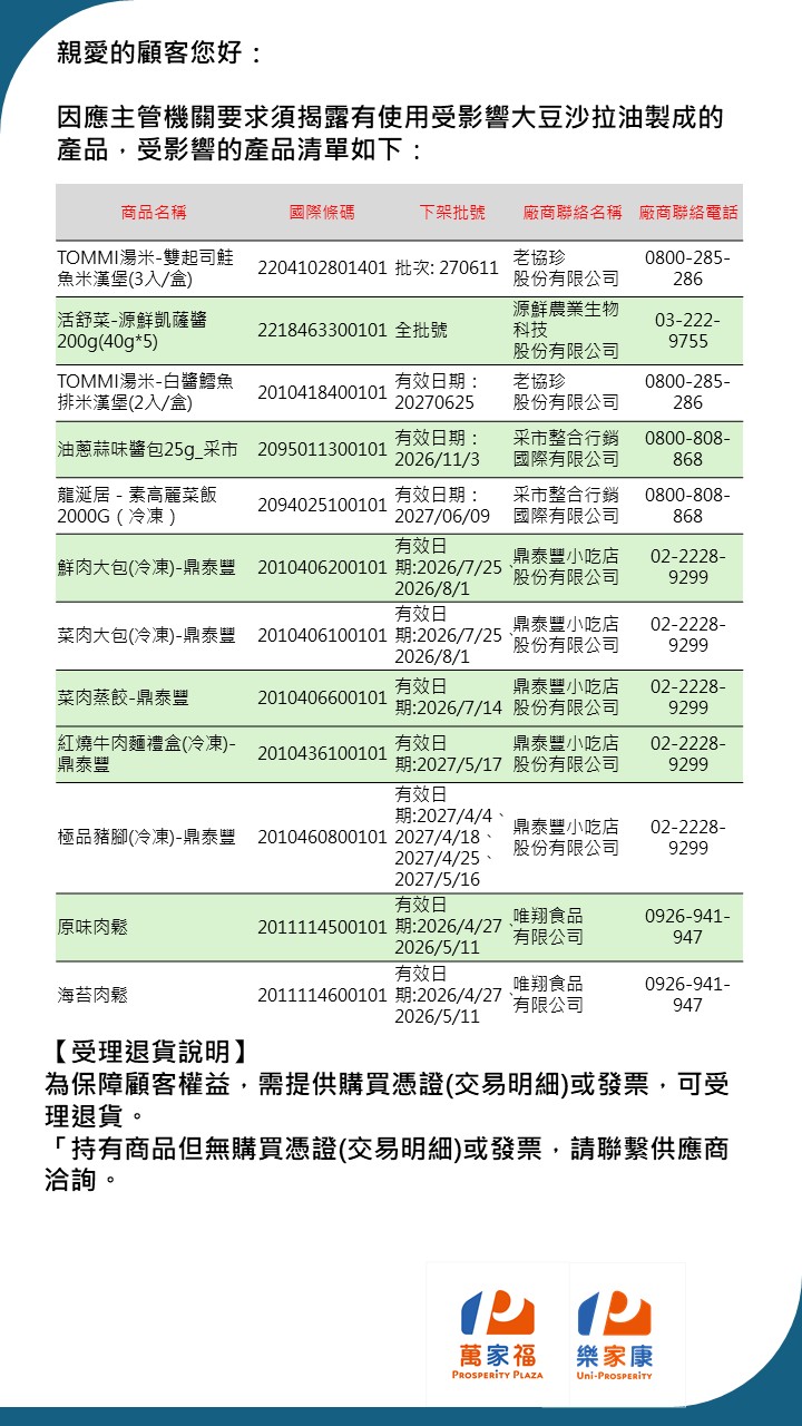 下架公告_生鮮 2
